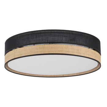 Lampa sufitowa abażur Pagila New Black 45cm 4763 TK Lighting