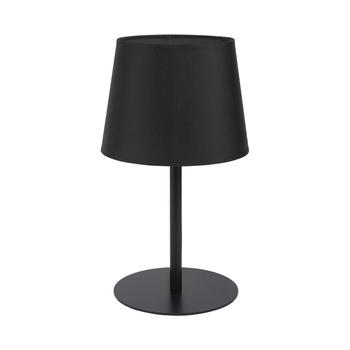 Lampa stołowa z abażurem E27 60W czarny MAJA 2936 TK Lighting