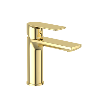 Glad bateria umywalkowa stojąca, złoty połysk