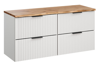 Zestaw meblowy 120cm z blatem SET-ADW B NAT WOTAN 120CM