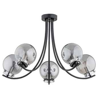 Gustowna lampa sufitowa DORA 62150 z okrągłymi kloszami
