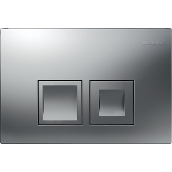 Przycisk uruchamiający GEBERIT Delta25 chrom matowy 246 x 164 x 25 mm | 115135465