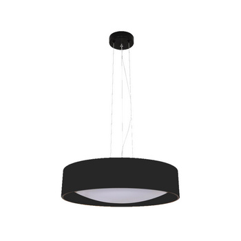 Lampa wisząca Hudson czarna LED 4000K