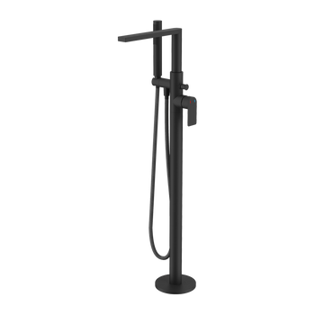 Glad bateria wannowo wolnostojąca, czarny soft