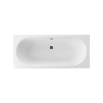 Oceana Slim wanna prostokątna 170X75 cm biały połysk