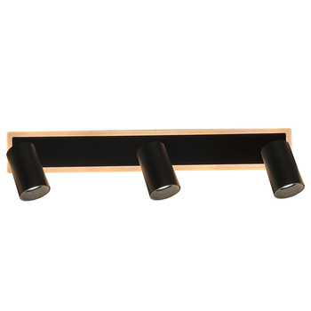 Spot Parma 3 czarny 3xGU10 LED CCT