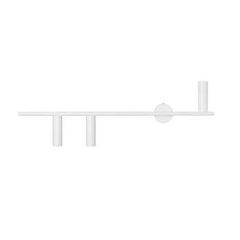 KINKIET TREVO 3 ALL WHITE (left)