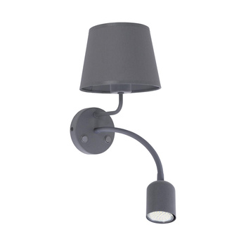 Kinkiet ścienny 15W 10W E27+GU10 grafitowy MAJA 2536 TK Lighting