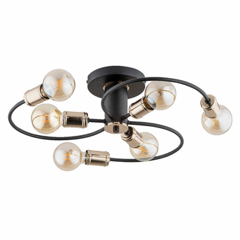 Ozdobny żyrandol 6-punktowy 28426 SAMBA