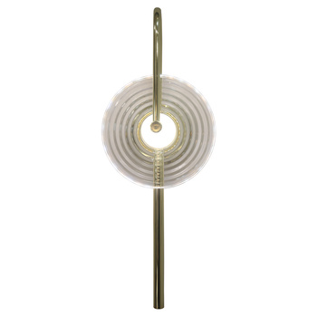 Kinkiet Plato transparentny LED CCT