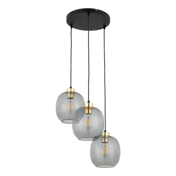 Lampa wisząca szklany klosz Omega Koło 4573 TK Lighting