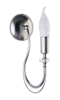 MELANI kinkiet srebrny 1-płomienny niklowany 1689