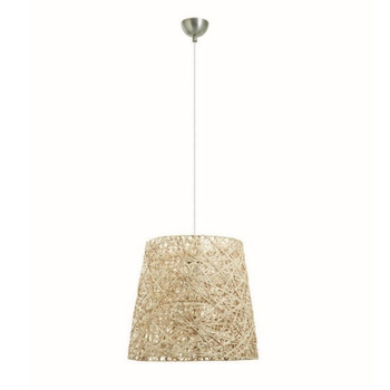 Lampa wisząca Cannucia jasny brąz 1 x E27