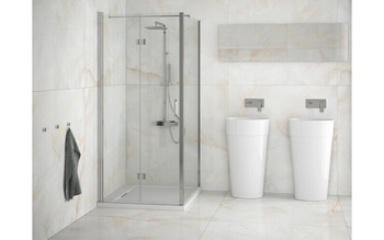 Kabina prysznicowa  80x80 Exo-H Chrom 80x80 cm – Besco EH-80-PB80