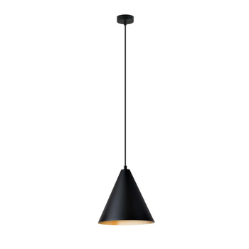 Emibig Lampa Wisząca Rebel 1 Black/Gold 1271/1