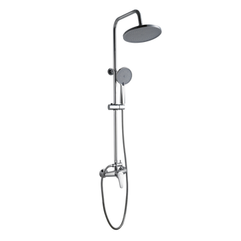 DESZCZOWNIA Z BATERIĄ NATRYSKOWĄ KALYMNOS CHROM