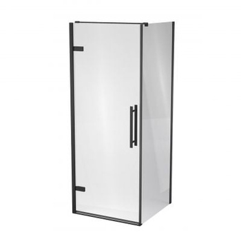 Narożna kabina prysznicowa Ravak 80x80 Cool! szkło transparent czarna