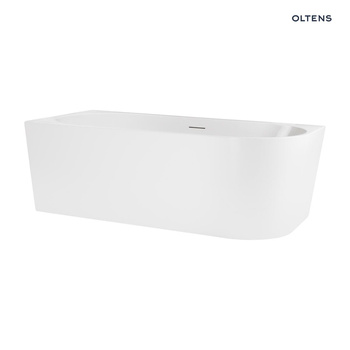 Oltens Delva 170x80 cm wanna wolnostojąca owalna akrylowa w kolorze biały 11000000
