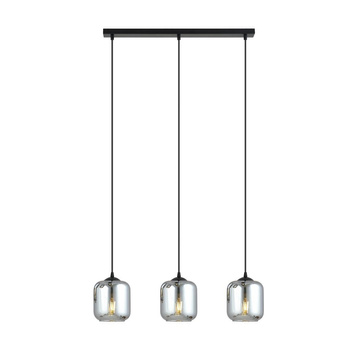 Lampa wisząca na listwie, regulowana wysokość 3-punktowa STORM 1176/3