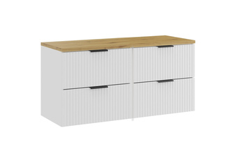 Zestaw meblowy 120cm z blatem Adel White – SET-ADW B ARTISAN 120CM