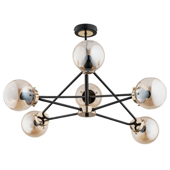 Dekoracyjna lampa 6-punktowa SAGITO 25626