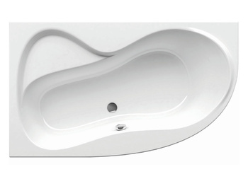 Wanna Ravak C551000000 – Akrylowa wanna asymetryczna Ravak Rosa 95 150x95 L snowwhite