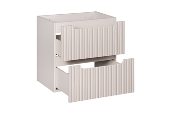 Szafka łazienkowa Comad 60cm 2 szuflady Kaszmirowy Mat – NOVA CASHMERE 82-60-2S