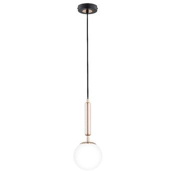 Wisząca lampa z pojedynczym kloszem VOLDA 60924 BIAŁA