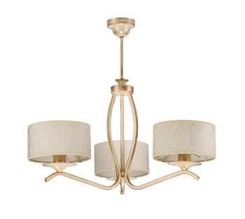 KASZMIR klasyczny żyrandol 3-ramienny ręcznie patynowany 1274