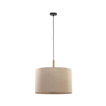 Lampa wisząca czarno-beżowa o eleganckim designie DEVA NATURE 6107