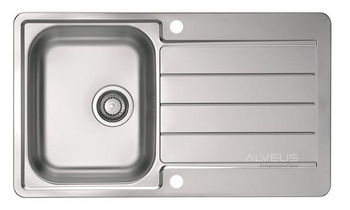 ALVEUS LINE MAXIM 20 FS zlewozmywak stalowy satynowy  1085954
