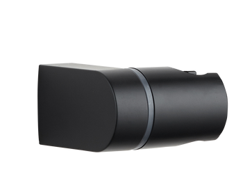 UCHWYT PUNKTOWY ŚCIENNY CZARNY