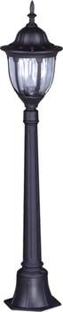 Niska zewnętrzna lampa stojąca K-6007A/L czarna z serii VASCO