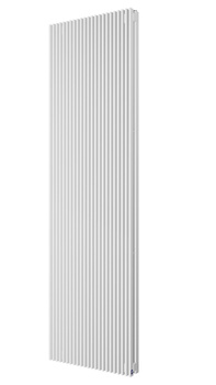 Grzejnik centralnego ogrzewania Instal Projekt AFRO NEW 2 biały mat/white mat 160x23 mm AFRN2-160/23C34