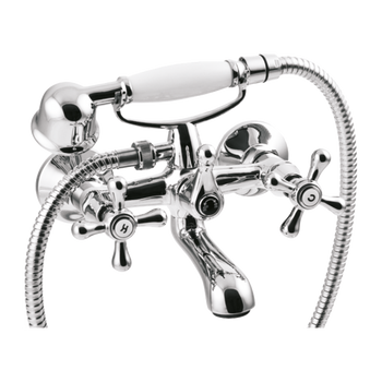 BATERIA WANNOWA ROMA Z WIDEŁKAMI CHROM