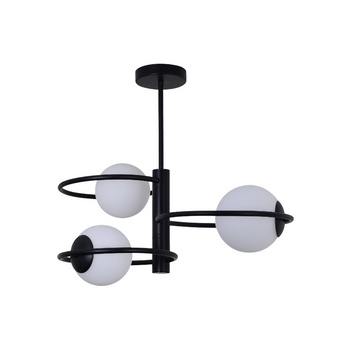 Plafon Dorado ring czarna 3x E14