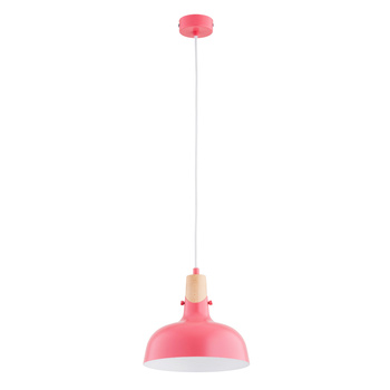Skandynawska lampa z kloszem SOLO GEM 61321 RÓŻOWA