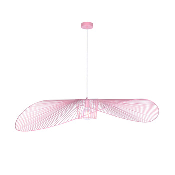 Duży żyrandol KP-21 różowy kapelusz