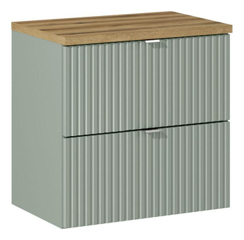 Zestaw meblowy 60cm z blatem Line Reed Green – SET-LRG B OAK 60CM S