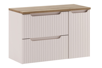 Zestaw meblowy 90cm z blatem i szafką cargo set-noc b oak 90cm s lc