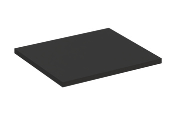 Blat 60 cm Czarny Mat Comad (BLACK 89-60-46 L)