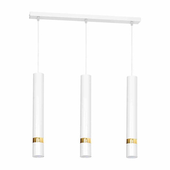 Lampa wisząca JOKER WHITE/GOLD 3xGU10