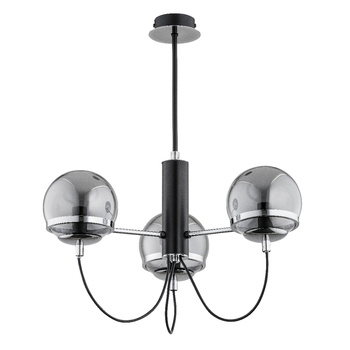 Dekoracyjna lampa 3-punktowa AURON 28373 SREBRNA