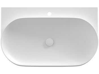 Ravak Umywalka ceramiczna Ravak YARD 80 cm biały mat XJX0E280001