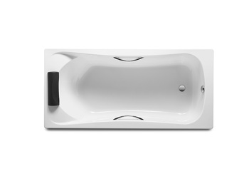 WANNA AKRYLOWA BECOOL 180X80,ZAGLOWEK, UCHWYTY BIAŁ