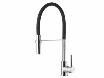 ALVEUS ELIA bateria kuchenna chrom + czarny