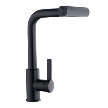 BATERIA ZLEWOZMYWAKOWA NELIA 4-FUNKCYJNA INVENA TREND, CZARNA