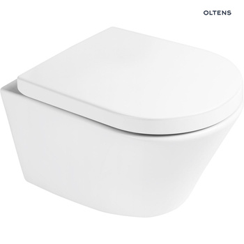 Oltens Jog Stille miska WC wisząca PureRim SmartClean biały połysk 42528000