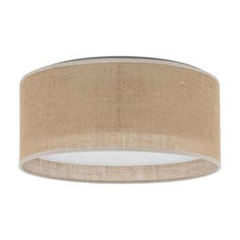 Sufitowe oświetlenie dekoracyjne lampa juta/czarny 2x15W JUTA 5798
