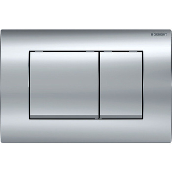 Przycisk uruchamiający GEBERIT Delta20 chrom błyszczący 246 x 164 x 23 mm | 115137211
